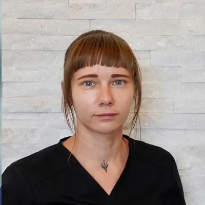 Headshot of Megan, a massage therapist